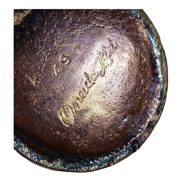 Vintage Oneida Salt & Pepper Shakers Ornate Retro Silver Plated Kitchen decor - Picture 16 of 16